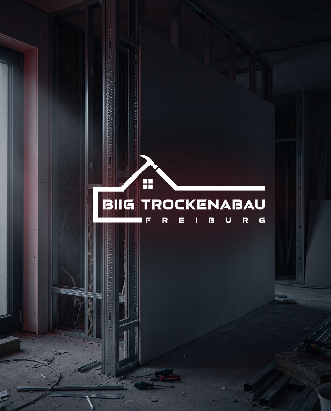 BIIG Trockenbau bei der Arbeit
