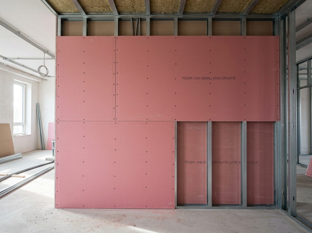 Trockenbaukonstruktion im Innenausbau